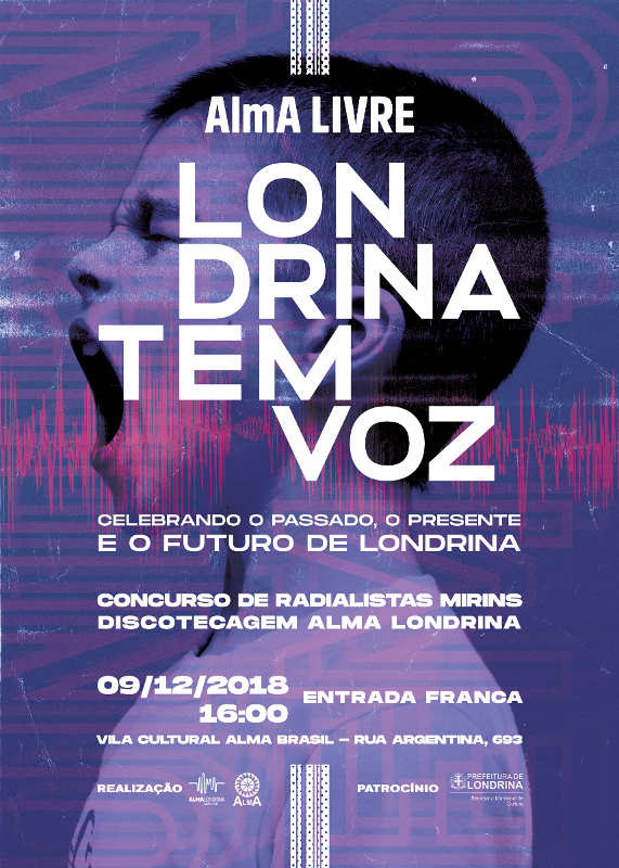 Cartaz AlmA Livre - Londrina tem Voz