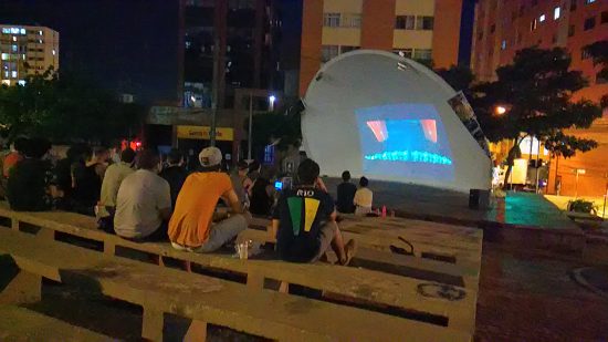 Cinema alternativo na Concha - Undercine exibe filmes gratuitos em Londrina